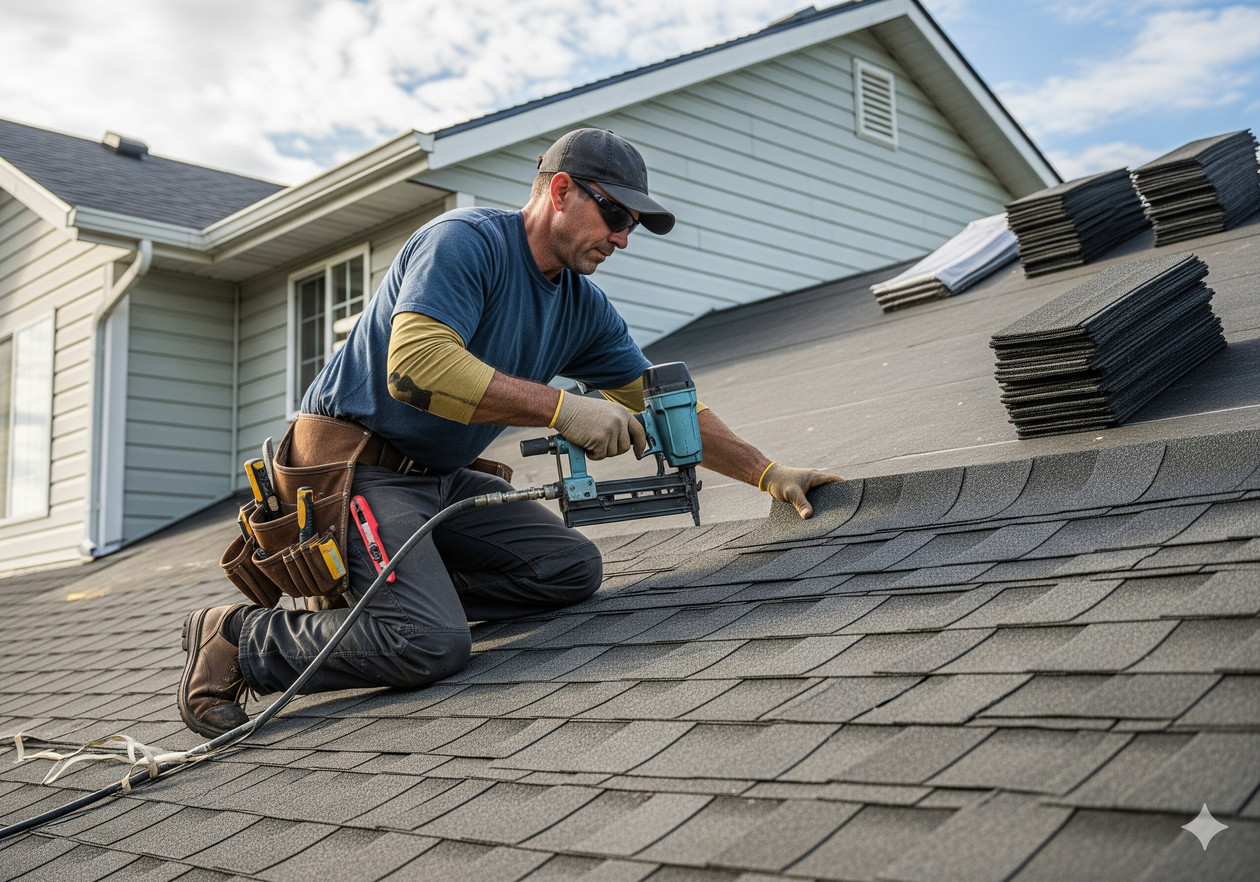 shingle a roof